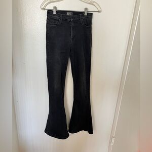 MOTHER Black Flare Jeans approx size 25 (sample)